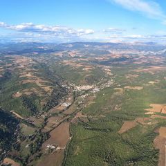 Flugwegposition um 16:14:50: Aufgenommen in der Nähe von Département Alpes-de-Haute-Provence, Frankreich in 1354 Meter